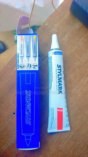Markal Stylmark Indelible Ball Paint Marker (White)