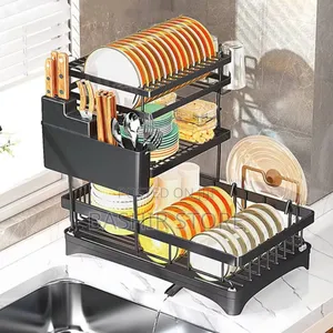 Multi-Function 3 Tier Dish Drainer