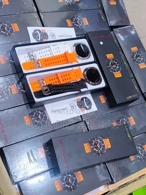 Gt7 Ultra Max Smartwatch Amoled Display With 2 Straps Fitness Tracker.
