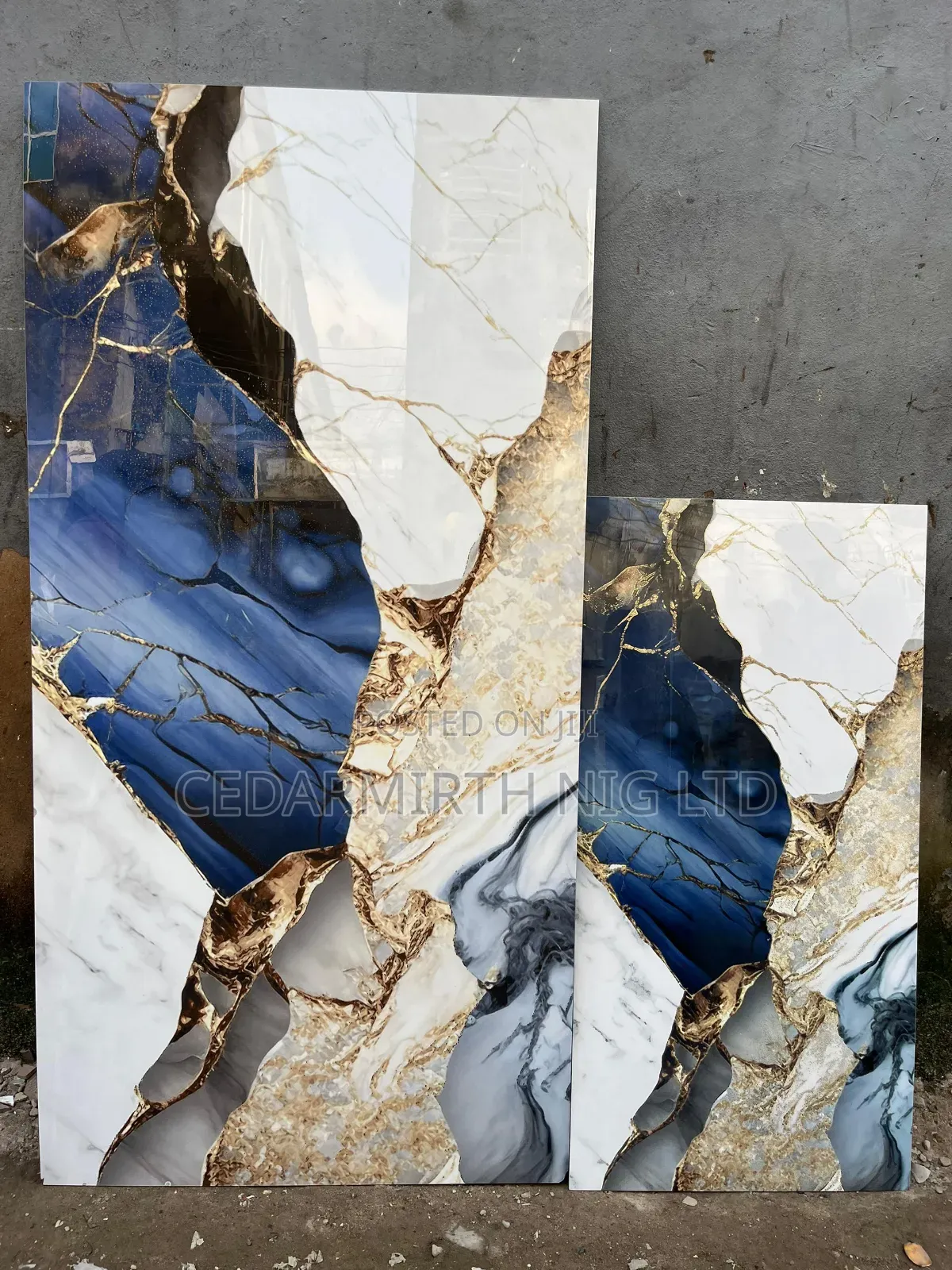 Blue Marble Tiles