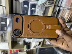 iPhone 17,17 Air Leather Case With Magsafe and Stand