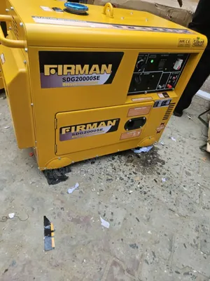 This Is a Fireman 12000 Soundproof Generator