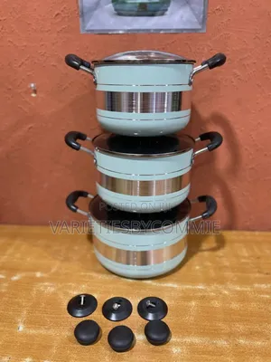 6pcs Hoffner Thickened Aluminum Cookware/Pot Set