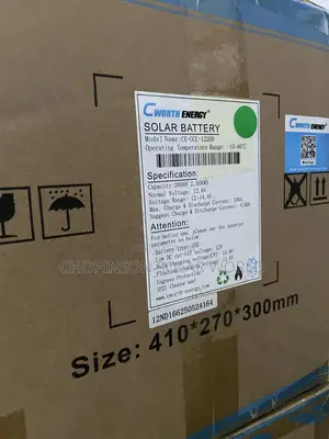 Solar Energy Lithium Ion Battery 2.56kwh 200ah/12votts