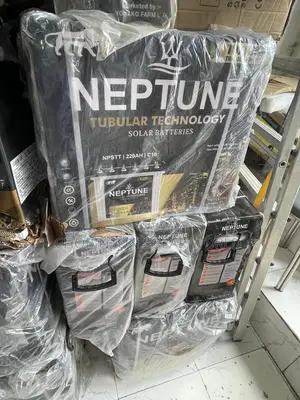 Solar Energy Neptune Tall Tubular Battery 220ah/12votts