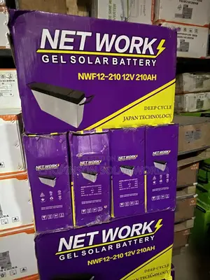 Solar Energy Network Dry Cell Battery 210ah/12votts