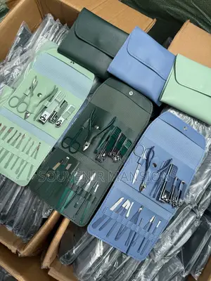 Manicure Set With Leather 16pcs ( Moq 30pcs )