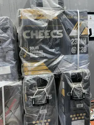Solar Energy Cheecs Solar Tall Tubular Battery 230a/12votts
