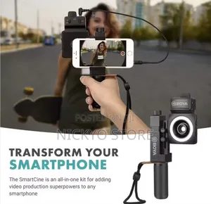 Boya Smartcine Smartphone Video Kit With Wireless Microphone System