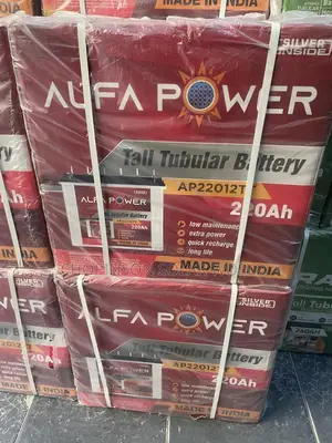 Solar Energy Alfa Power Tubular Battery 220ah/12votts