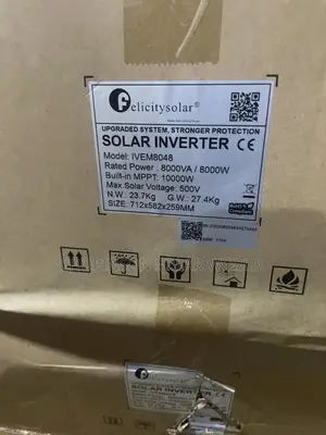 Solar Energy Felicity Inverter 8kva/48v