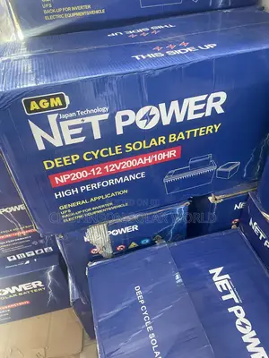 Solar Energy Net Power Dry Cell Battery 200ah/12v