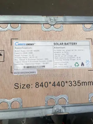 Solar Energy Cworth Lithium Iron Battery