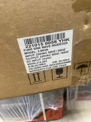 Solar Energy Yohako Pure Sine Waves Inverter 3.5kva/24v