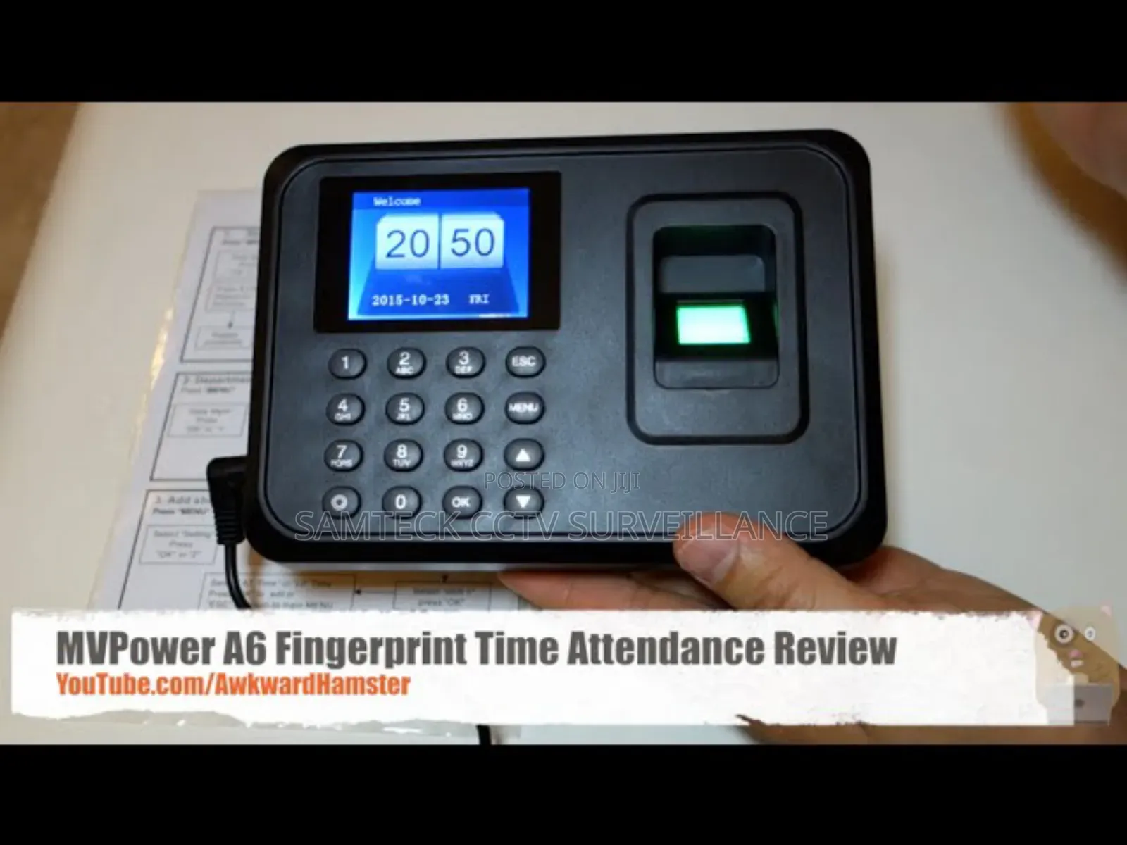 A6 Time Attendance Simple Staff Clocking System