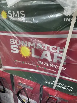 Solar Energy SMS Tubular Battery 220ah/12v