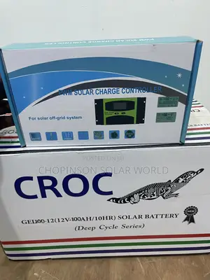 Solar Energy Croc Battery 100ah/12v