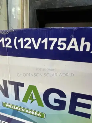 Solar Energy Vintage Battery 12/175ah