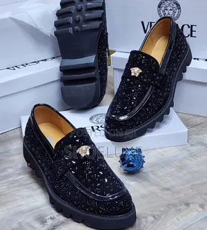 Limited Edition Versace Studded Loafers