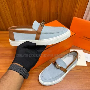 Luxury Hermes Denim Game Slip-on Sneaker.
Available in Two Colors