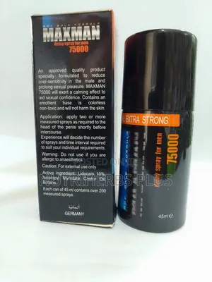 Maxman Delay Spray: For Quick Ejaculations