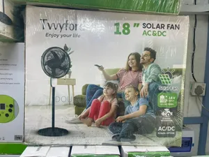 Tyyford Rechargeable Solar Fan