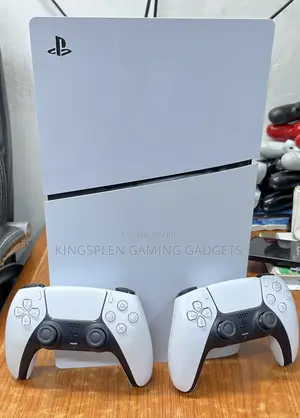 Uk Used Playstation 5 Slim Digital Comes With 2 Pad and Games