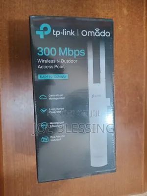 Tplink Omada 300mbps Wireless N Outdoor Access Point.