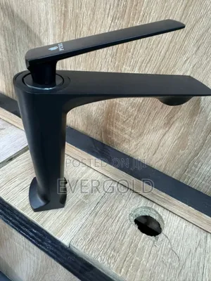 Hot And Cold Basin Mixer Tap Available Black Color Or Chrome Available