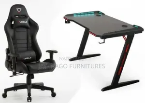 Gaming Table With Gaming Chair