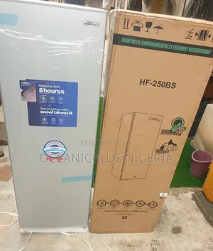 Portable Haier Thermocool 235 L Upright Inverter Freezer (Hf-250bs)