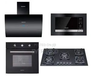 Polystar Prudent Built-in Oven, Microwave 25l,5 Burner Gas, Range Hood