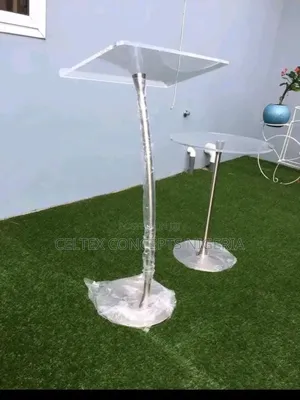Transparent Pulpit for Church