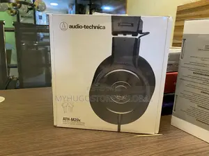 Audio-Technica Ath-M20x Closed-Back Monitor Headphones (Black)