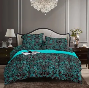 Luxury 7*7 Duvet, Bed Sheets and 4 Pillo Covers