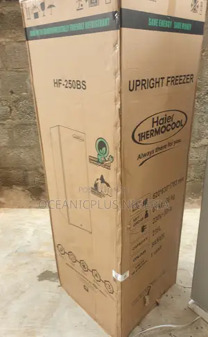Spacious Haier Thermocool 235l Upright Inverter Freezer Hf-250bs