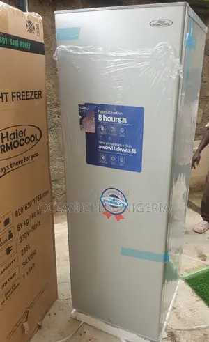 Smooth Running Haier Thermocool 235l Upright Inverter Freezer Hf-250bs