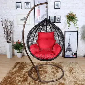 Semi-circle Single Seater Rattan Swing Chair