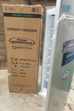 Haier Thermocool With Sleek Design 235l Upright Freezer Hf-250bs