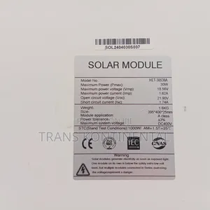 30w Solar Panel
