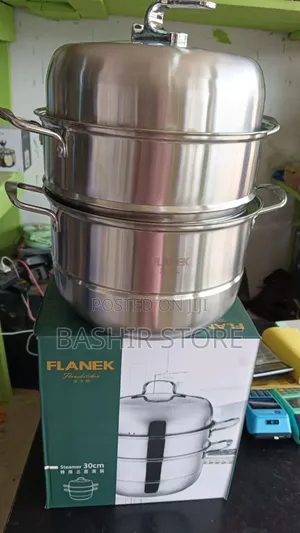 Flanek 3-in-1 Stainless Steel Steamer Pot.