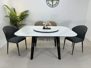 Adjustable Size Dinner Table Full Set