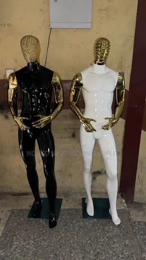 Male Black And Gold Andale White And Gold Mannequins