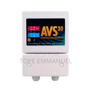 Automatic Voltage Switcher (Avs)- 30amp Power Surge
L