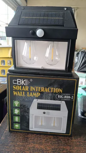 Double Solar Interaction Wall Lamp