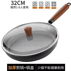 32 Cm Medical Stone Non-stick Frying Pan With Cover 30/32cm
