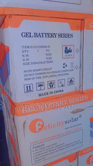 200a Felicity Gel Battery
