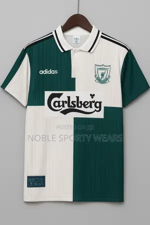 Legendary Liverpool Retro Jersey: Vibrant, Iconic 90s Style.