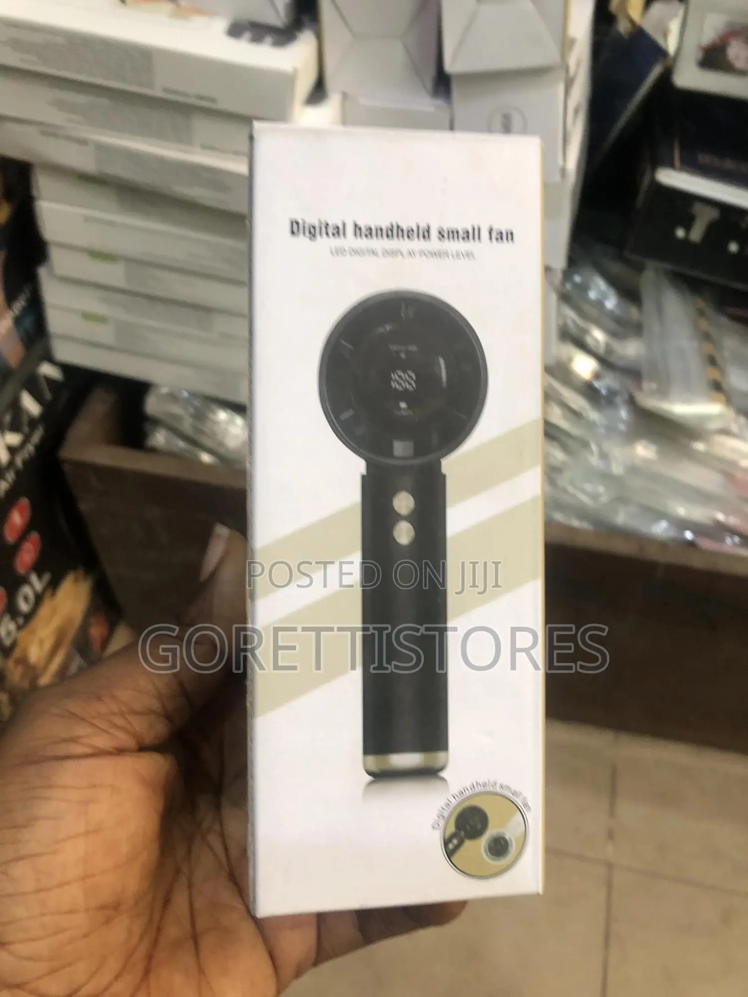 Digital Handheld Fan