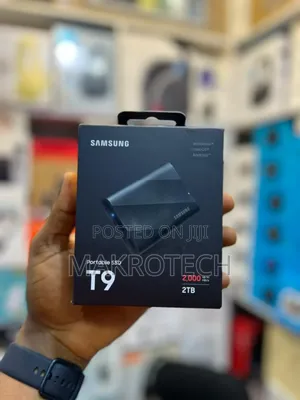 Samsung T9 Portable Ssd 2tb, Usb 3.2 Gen 2x2 2000mbps Solid State Driv